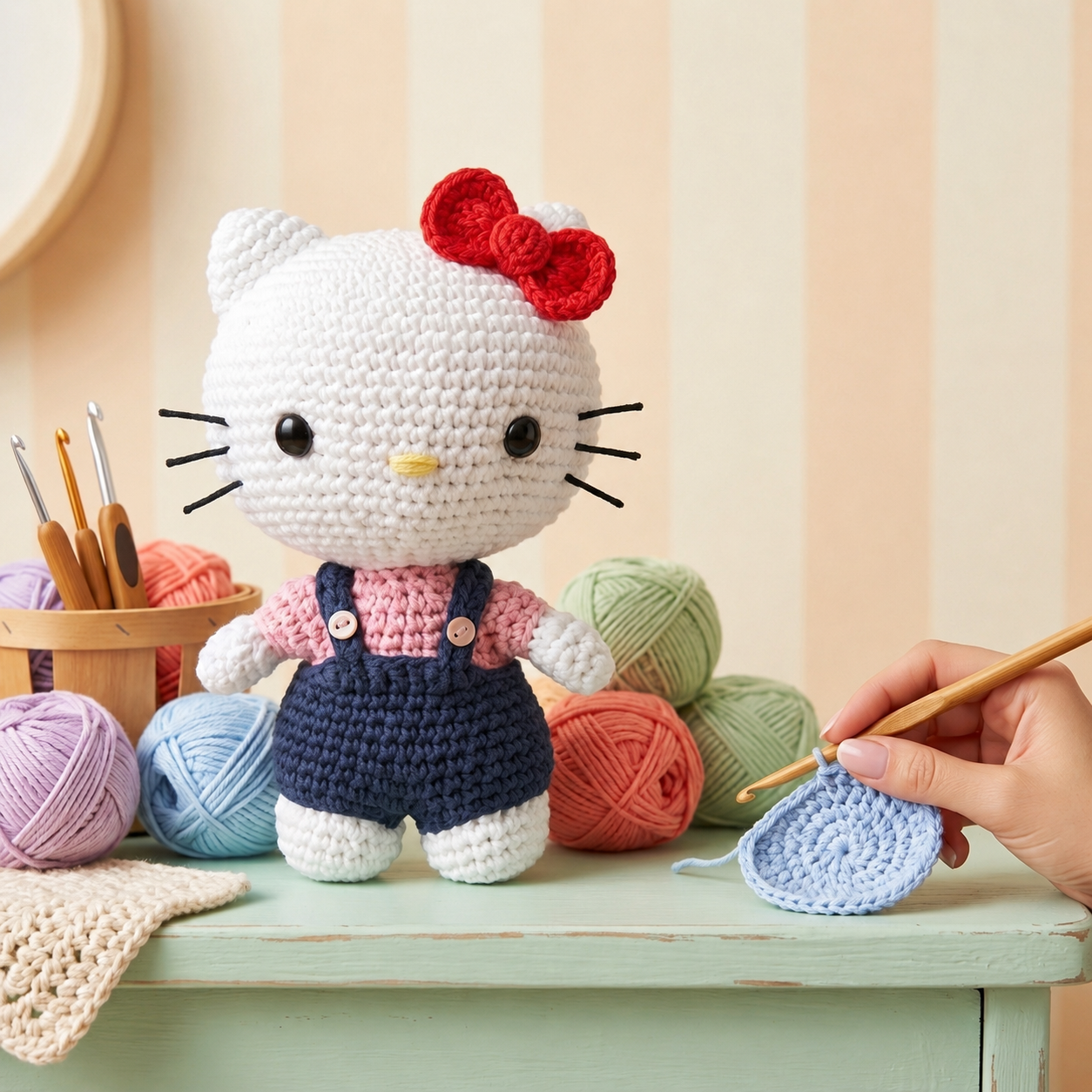 Pulpo Amigurumi en Anaquel